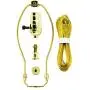 GE, Yellow, 3-Way Kit, Extra Long 8 Ft Clear Cord, 10'' Gold Harp, DIY Lamp Wiring Parts, 250VAC, 250W, UL Listed, 50960