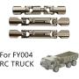 Upgrade Parts Accessories Metal Alloy Drive Shaft Spare Part for Fayee FY004 1/16 6WD RC Car Truck