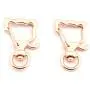 Lind Kitchen 10pcs Metal Swivel Clasps Lobster Clasp Snap Hook Cute Cat Shape DIY Keychain Accessories(Rose Gold) Lind Kitchen 10pcs Metal Swivel Clasps Lobster Clasp Snap Hook Cute Cat Shape DIY Keychain Accessories(Rose Gold)