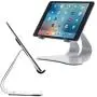 Thought Out Stabile 2.0 Stand Silver - Made in USA - Compatible with Apple iPad, Pro, Air, Air 2, 12.9, 11, 10.5, 10.2, 9.7, Surface Galaxy Tablet Holder