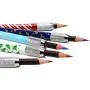 Pencil Extenders Set of 5 Pencil Lengthener for Color Pencils - Perfect gift for artist with Christmas Design Pencil Extenders Set of 5 Pencil Lengthener for Color Pencils - Perfect gift for artist with Christmas Design