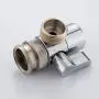 CIENCIA Brass Sink Faucet Diverter Valve to Sink Hose Sprayer,Faucet Splitter for Kitchen,Sink Faucet Replacement Part M22 x M24,SBA021