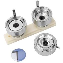 Badge Mold, 44mm Badge Pin Making Mold DIY Button Maker Punch Press Machine Metal Tool Compatible With Button Making Machine