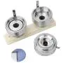 Badge Mold, 44mm Badge Pin Making Mold DIY Button Maker Punch Press Machine Metal Tool Compatible With Button Making Machine Badge Mold, 44mm Badge Pin Making Mold DIY Button Maker Punch Press Machine Metal Tool Compatible With Button Making Machine