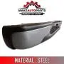 Make Auto Parts Manufacturing Rear Painted Silver Step Bumper Assembly Fleetside With Brackets Light Kit Bolts Bar For Chevrolet Silverado 1999-2006 / GMC Sierra 1500 1999-2006 - Partslink GM1103124 Make Auto Parts Manufacturing Rear Painted Silver Step Bumper Assembly Fleetside With Brackets Light Kit Bolts Bar For Chevrolet Silverado 1999-2006 / GMC Sierra 1500 1999-2006 - Partslink GM1103124