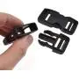 SGH Pro Quick Side Release Buckles 1'' Wide 2 Pack Dual Adjustable No Sewing Clips Snaps Heavy Duty Plastic Replacement for Nylon Strap Backpack Fanny Pack Nylon Webbing Belt Dog Collars SGH Pro Quick Side Release Buckles 1'' Wide 2 Pack Dual Adjustable No Sewing Clips Snaps Heavy Duty Plastic Replacement for Nylon Strap Backpack Fanny Pack Nylon Webbing Belt Dog Collars