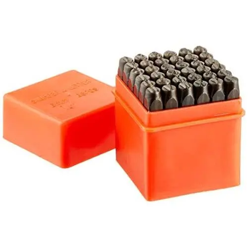 NEIKO 02624 Number and Letter Punch Set | 36 Piece | For Hobbyists, Arts and Crafts | High Strength Heat Treated Steel NEIKO 02624 Number and Letter Punch Set | 36 Piece | For Hobbyists, Arts and Crafts | High Strength Heat Treated Steel