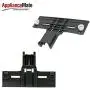 W10350376 Dishwasher Upper Top Rack Adjuster Parts Kit With W10250160 w10195840 Dishwasher Top Rack w10195839 Dish Rack Adjuster W10508950 Compatible with Whirlpool