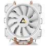 Antec CPU Cooler, C400 Glacial 120mm Pure White LED for Intel LGA 775/1150/ 1151/1155/ 1156/1366/ 2011/2066 & AMD Socket FM2/ FM1/ AM3+/ AM2 +/ AM2/ AM4