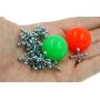 Vintage Toys Double Jax Retro 2 Hi-Bounce Balls & 16 Metal Jacks In/Outdoor Toy small