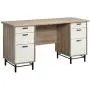 Sauder Anda Norr Executive Desk, L: 56.3'' x W: 22.13'' x H: 29.53'', Sky Oak Sauder Anda Norr Executive Desk, L: 56.3'' x W: 22.13'' x H: 29.53'', Sky Oak