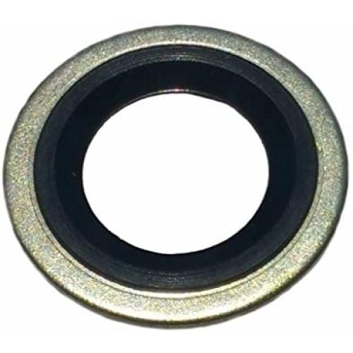 Buy Auto Supply # BAS03501 (25 Count) M14 Metal Rubber Oil Drain Plug Gasket Aftermarket Replacement fits 097-025, 65269 F3DZ-6734-A F77Z-6734-AB & More (25.9mm O.D / 14mm I.D)