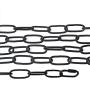 WOERFU 6 feet Black Pendant Light Fixture Chain Permits Installation Of Chain-Hung Fixtures On High Ceilings with Maximum Fixture Weight Of 50 Pounds