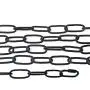 WOERFU 6 feet Black Pendant Light Fixture Chain Permits Installation Of Chain-Hung Fixtures On High Ceilings with Maximum Fixture Weight Of 50 Pounds
