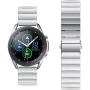 Kartice Bands Compatible with Samsung Galaxy Watch 3 45mm Bands, 22mm Solid Stainless Steel Metal Replacement Strap for Galaxy Watch 46mm SM-R800 (Silver)