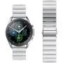 Kartice Bands Compatible with Samsung Galaxy Watch 3 45mm Bands, 22mm Solid Stainless Steel Metal Replacement Strap for Galaxy Watch 46mm SM-R800 (Silver)
