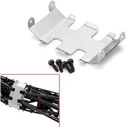 Metal Chassis Skid Plate Protective for 1/10 RC SCX24 90081 Crawler Car