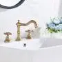 GGStudy 8 inch 2 Handles 3 Holes Widespread Bathroom Sink Faucet Antique Brass Bathroom Vanity Faucet Basin Mixer Tap Faucet Washingroom Faucet Matching Metal Pop Up Drain with Overflow GGStudy 8 inch 2 Handles 3 Holes Widespread Bathroom Sink Faucet Antique Brass Bathroom Vanity Faucet Basin Mixer Tap Faucet Washingroom Faucet Matching Metal Pop Up Drain with Overflow