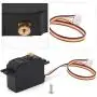 Dilwe RC Car Servo,Durable Metal Gear Servo for WLtoys 12428 / 12427 1/12 RC Car Upgrade Spare Parts