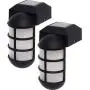 GreenLighting 2 Pack Marina Solar Post Cap Lights - Metal Side Mount Dock Light for 4x4 Wood Posts (Black) GreenLighting 2 Pack Marina Solar Post Cap Lights - Metal Side Mount Dock Light for 4x4 Wood Posts (Black)