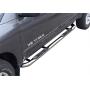 MaxMate Compatible with 2004-2015, 2017-2021 Nissan Titan Crew Cab; 2016-2021 Titan XD Crew Cab Stainless Steel 3'' Side Step Rails Nerf Bars Running Boards