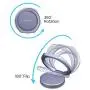 Spigen Style Ring 360 Cell Phone Ring/Phone Grip/Stand/Holder for All Phones and Tablets Compatible with Magnetic Car Mount - Orchid Gray