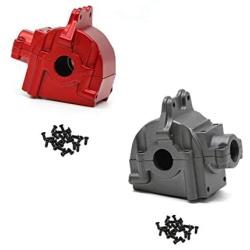 YIZAN Metal Wave Box Gear Box Shell Cover Differential Housing 144001-1254 for Wltoys 144001 1/14 RC Car Parts,Red 1Pcs