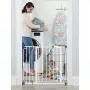 Regalo Easy Step 38.5-Inch Extra Wide Walk Thru Baby Gate, White Original version