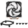 ARCTIC Freezer 7 X - Compact Multi-Compatible CPU Cooler, 100 mm PWM Fan, Compatible with Intel & AMD Sockets, 300-2000 RPM (PWM Controlled), Pre-Applied MX-2 Thermal Paste