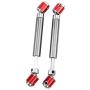 RC Car Drive Shaft, 2 Pcs Metal Upgrade Universal Drive Shaft 110-155mm for SCX10 CC01 D90 D110 RC Crawler Accessory Part