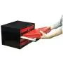 Olympia Tools 90-800 4-Drawer Hardware Organizer includes 2000-pieces Small Hardware, black/red