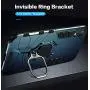 iPhone XR Case, Heavy Duty Shockproof Phone Cover with Magnetic Car Mount Metal Ring Kickstand for Apple iPhone XR 6.1inch - Blue iPhone XR Case, Heavy Duty Shockproof Phone Cover with Magnetic Car Mount Metal Ring Kickstand for Apple iPhone XR 6.1inch - Blue