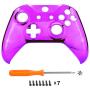 eXtremeRate Chrome Purple Edition Front Housing Shell for Xbox One Wireless Controller Model 1708, Replacement Custom Faceplate Cover for Xbox One S & Xbox One X Controller - Controller NOT Included eXtremeRate Chrome Purple Edition Front Housing Shell for Xbox One Wireless Controller Model 1708, Replacement Custom Faceplate Cover for Xbox One S & Xbox One X Controller - Controller NOT Included