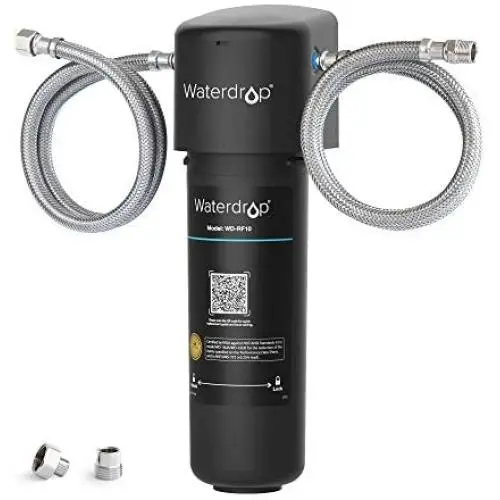 Waterdrop 10UA Under Sink Water Filter System, Direct Connect to Kitchen Faucet, 8K Gallons High Chlorine Reduction Capacity, USA Tech Waterdrop 10UA Under Sink Water Filter System, Direct Connect to Kitchen Faucet, 8K Gallons High Chlorine Reduction Capacity, USA Tech