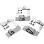 YEQIN 3 Pcs Adjustable Rolled Hem Foot (1 Inch, 1/2 Inch, 3/4 Inch) Sewing Machine Presser Foot Hemmer Foot Set for Singer Brother Janome Babylock Juki
