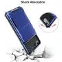 VEGO Compatible for iPhone SE 2020 Case, iPhone 6 6s 7 8 Case Wallet Credit Card Holder Dual Layer Flip Hybrid Hard Shell Back Protective Anti Scratch Rubber Bumper Cover Case 4.7 inch, Blue