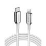 Anker USB C to Lightning Cable Powerline+ III(6 ft, Silver) [MFi Certified] Lightning Cable for iPhone 11/11 Pro Max/X/XS/XR/XS Max / 8 Plus, Supports Power Delivery