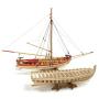 Model Shipways MS1460 18th Century Armed Longboat 1:24 Scale - Laser Cut Wood, Metal & Photo-Etched Brass Kit
