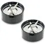Two Pack of Ice Shaver Blades a Spare Replacement Part for Magic Bullet Blender, Mixer, Juicer, Food Processor (Model MB1001)