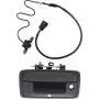 Tailgate Handle and Back Up Camera Compatible with 2014-2015 Chevrolet Silverado 1500 / GMC Sierra 1500 Outside, Textured Black, Pp+Metal, with Key Hole Tailgate Handle and Back Up Camera Compatible with 2014-2015 Chevrolet Silverado 1500 / GMC Sierra 1500 Outside, Textured Black, Pp+Metal, with Key Hole