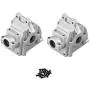 JVSISM 2Pcs Metal Wave Box Gear Box Upper and Lower Cover 144001-1254 for 1/14 WLtoys 144001 RC Car Spare Parts,Silver JVSISM 2Pcs Metal Wave Box Gear Box Upper and Lower Cover 144001-1254 for 1/14 WLtoys 144001 RC Car Spare Parts,Silver