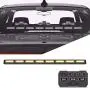SpeedTech Lights Striker TIR 8 Head LED Traffic Advisor Windshield Mount Strobe Light Bar for Emergency Vehicles/Hazard Warning Directional Flashing w/Cig Plug/Control Box - Amber/Amber SpeedTech Lights Striker TIR 8 Head LED Traffic Advisor Windshield Mount Strobe Light Bar for Emergency Vehicles/Hazard Warning Directional Flashing w/Cig Plug/Control Box - Amber/Amber