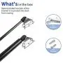 OTUAYAUTO 10mm Ball Stud Bracket for Gas Spring/Prop/Lift Support/Struts, 2Pcs