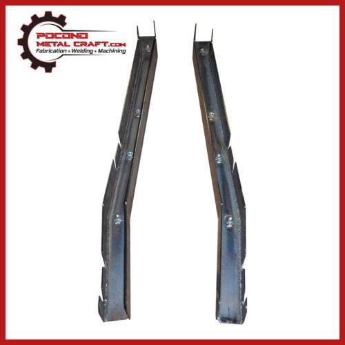 Pocono Metal Craft Skid Set Frame Repair Replacement for Jeep Wrangler 2004-2006