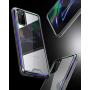 Schnail Saviour Compatible with Samsung Galaxy S20+Plus 5G Clear Case with Metal Frame (2020) (Iridescent)