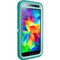 OtterBox Defender Series for Samsung Galaxy S5 - Retail Packaging - Aqua Sky (Blue/Light Teal)