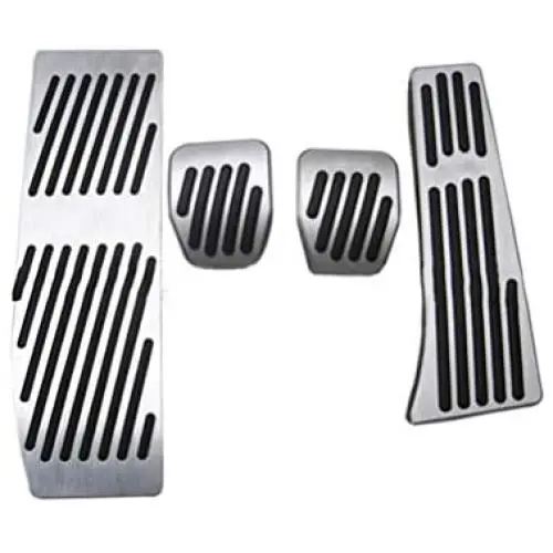 SLONG Brake Pedals for BMW E30 E36 E46 E87 E90 E91 E92 E93 M3 No Dirll Gas Fuel Brake Aluminum Alloy 4 Pcs SLONG Brake Pedals for BMW E30 E36 E46 E87 E90 E91 E92 E93 M3 No Dirll Gas Fuel Brake Aluminum Alloy 4 Pcs