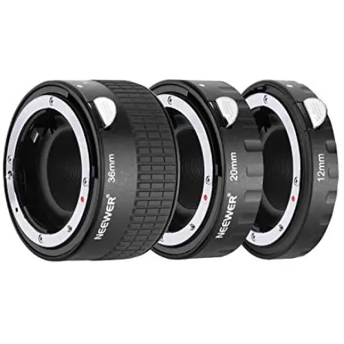 Neewer Metal Auto Focus AF Macro Extension Tube Set 12mm,20mm,36mm for Nikon AF,AF-S Lens DSLR Camera,Such as D7200 D7100 D7000 D5500 D5300 D5200 D5100 D5000 D3300 D3200 D3100 D3000 D700 D600 D500 Neewer Metal Auto Focus AF Macro Extension Tube Set 12mm,20mm,36mm for Nikon AF,AF-S Lens DSLR Camera,Such as D7200 D7100 D7000 D5500 D5300 D5200 D5100 D5000 D3300 D3200 D3100 D3000 D700 D600 D500
