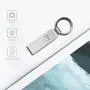 32GB Waterproof USB 2.0 Flash Drive Metal Thumb Drive with Keychain 32 GB Compact Jump Drive 32G Memory Stick for Storage and Backup by MOSDART,Silver 32GB Waterproof USB 2.0 Flash Drive Metal Thumb Drive with Keychain 32 GB Compact Jump Drive 32G Memory Stick for Storage and Backup by MOSDART,Silver