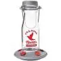 More Birds Jersey Hummingbird Feeder, Glass Milk Bottle, 5 Feeding Ports and 18-Ounce Nectar Capacity More Birds Jersey Hummingbird Feeder, Glass Milk Bottle, 5 Feeding Ports and 18-Ounce Nectar Capacity